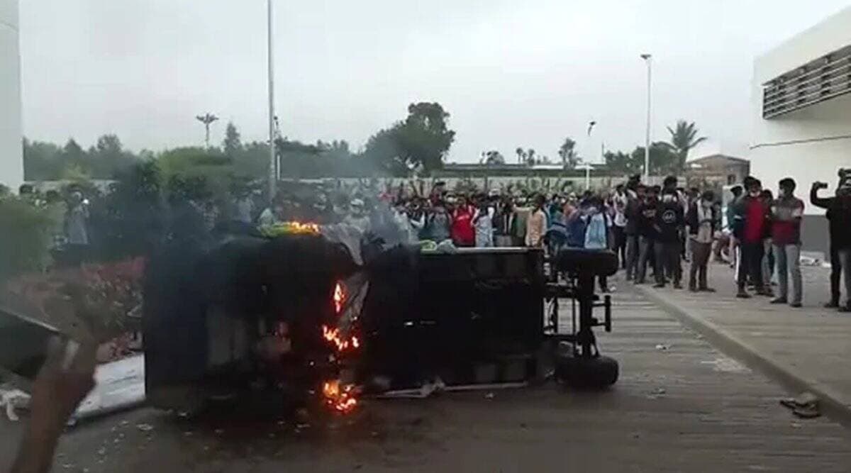 Workers go on rampage at iPhone manufacturing plant in Karnataka