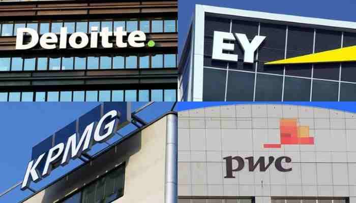 Deloitte, KPMG, PWC, EY are on hiring spree to hire 80000 people in India