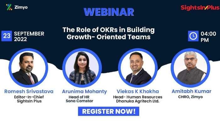 SightsIn Plus Article: Webinar | The Role of OKRs in Building Growth-Oriented Teams | Register Now