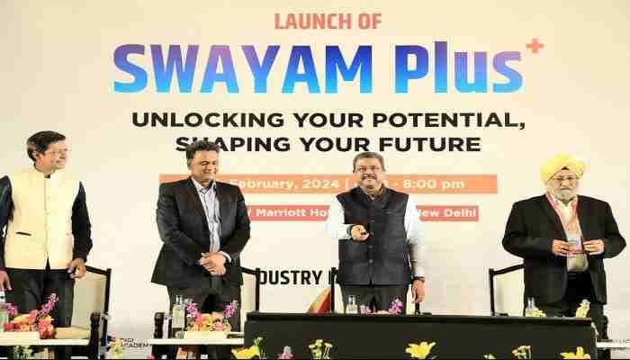 SightsIn Plus Article: Education Minister launches SWAYAM Plus platform to promote employment-oriented programs