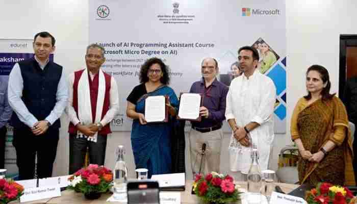 Microsoft SkillSaksham Program: AI Training Reaches 200 ITIs and 15 NSTIs