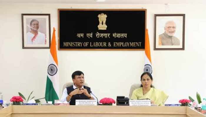 SightsIn Plus Article: Union Minister Chairs Roundtable Meeting with Trade Unions