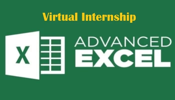Paid Virtual Internship on Advanced Excel Apply by -Jul-