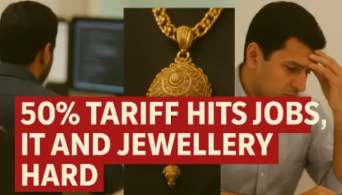 SightsIn Plus Article: 50% Tariff Hits India’s Jobs, IT Services, Textile, Gems & Jewellery..