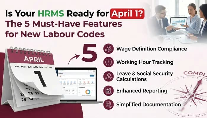 Is Your HRMS Ready for April 1? The 5 Must-Have Features for New Labour Codes