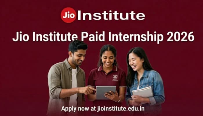 SightsIn Plus Article: Jio Institute Opens Applications for Paid Summer Internship 2026
