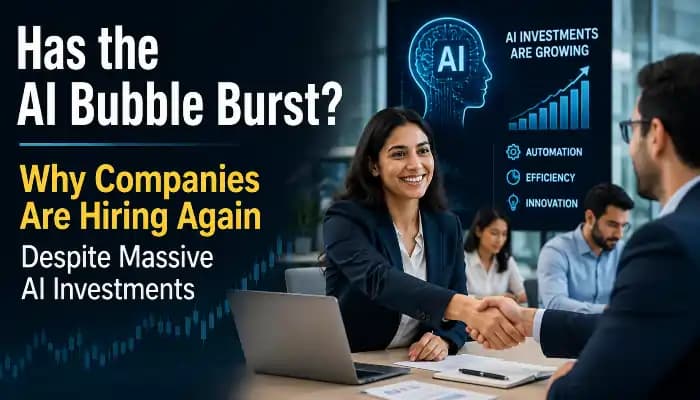 HR Insights: Has the AI Bubble Burst? Why Companies Are Hiring Again - SightsIn Plus