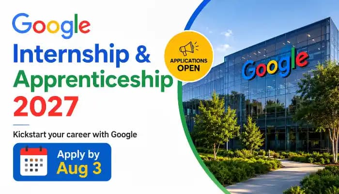 Google Opens Internship Apprenticeship Applications Apply by Aug