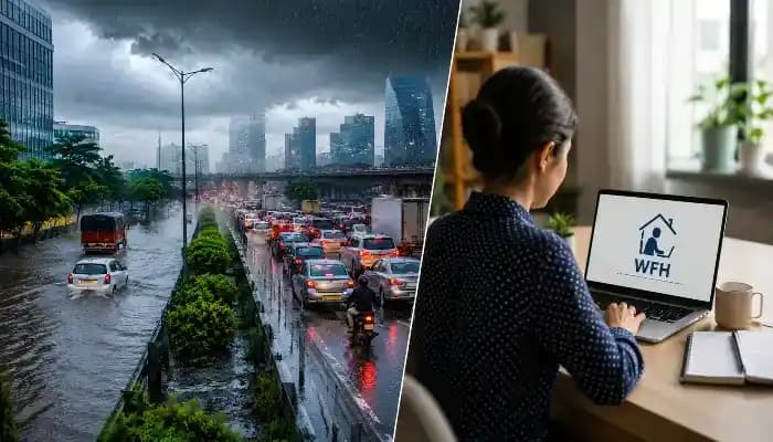 SightsIn Plus Article: Gurugram Police Issue WFH Advisory Amid Heavy Rains
