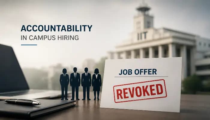 SightsIn Plus Article: IITs Raise Concerns Over Employer Accountability in Campus Hiring