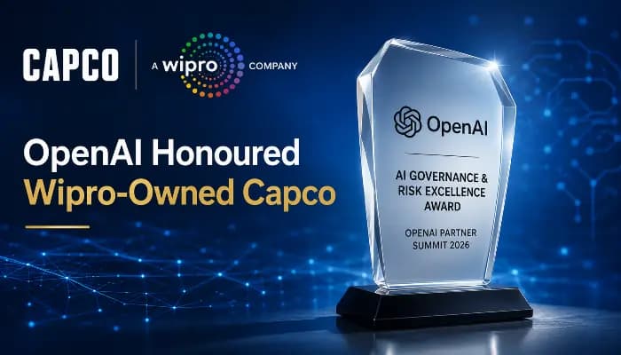 SightsIn Plus Article: OpenAI Honours Wipro-Owned Capco for Responsible AI and Innovation