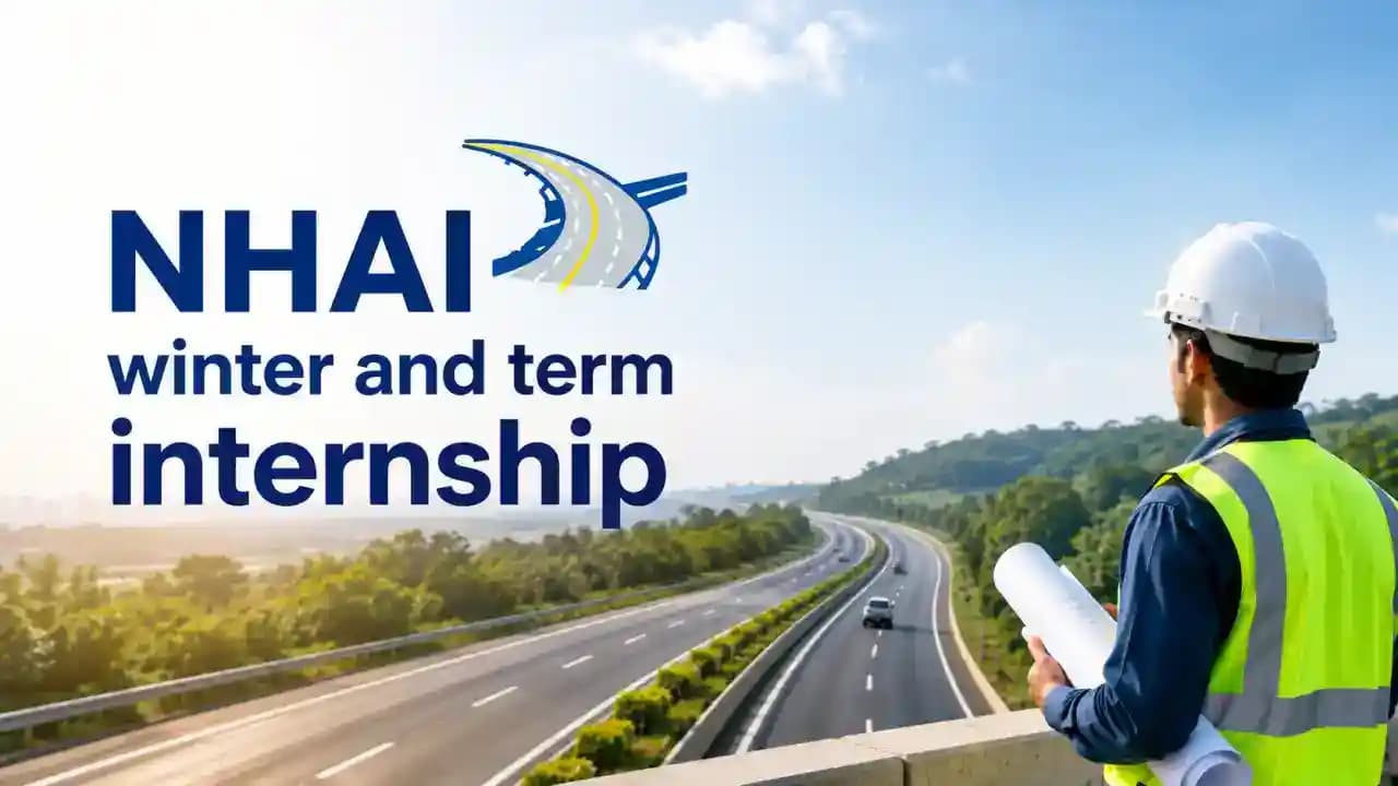NHAI Opens Applications for 1,083 Winter and Term Internship Positions
