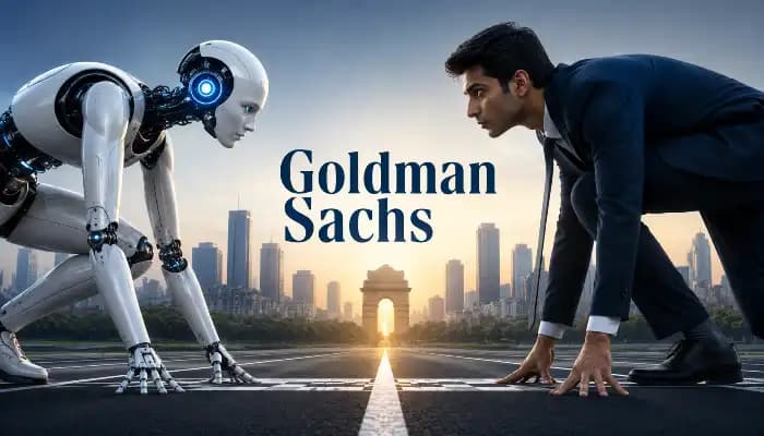 The Race Between AI and Human Skills Has Begun in India: Goldman Sachs