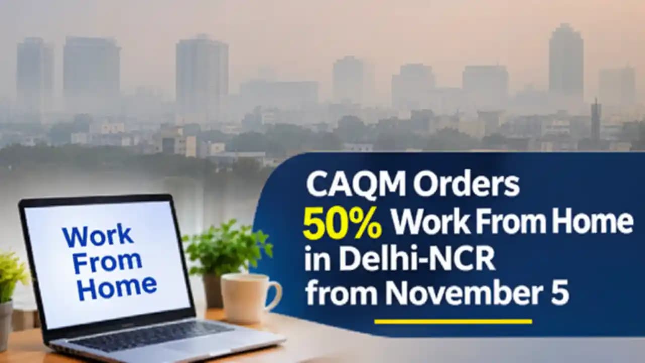 CAQM Orders 50% WFH in Delhi-NCR from November 5